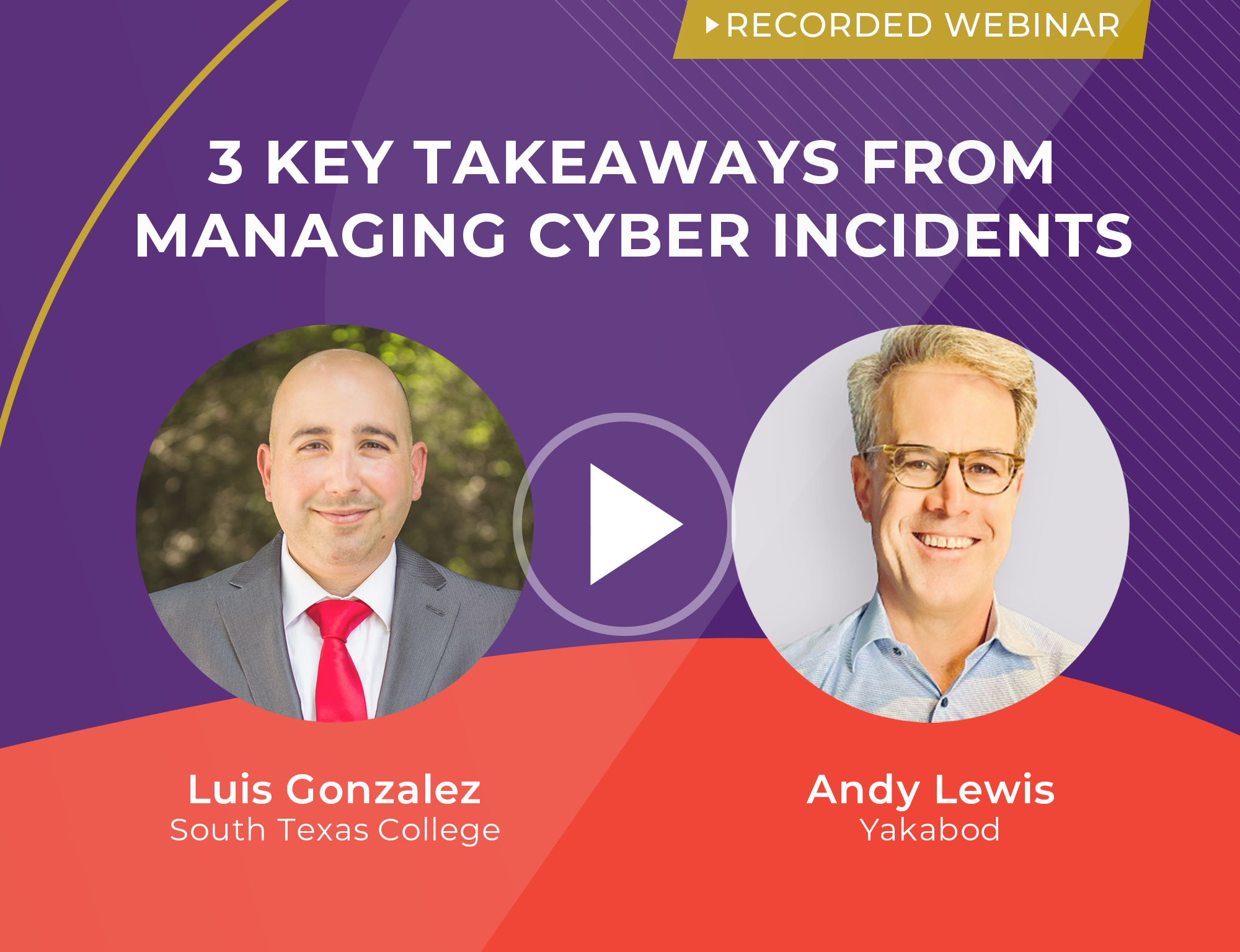 Webinar for cybersecurity teams